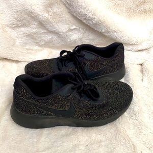 Nike size 6 youth with rainbow sparkles
